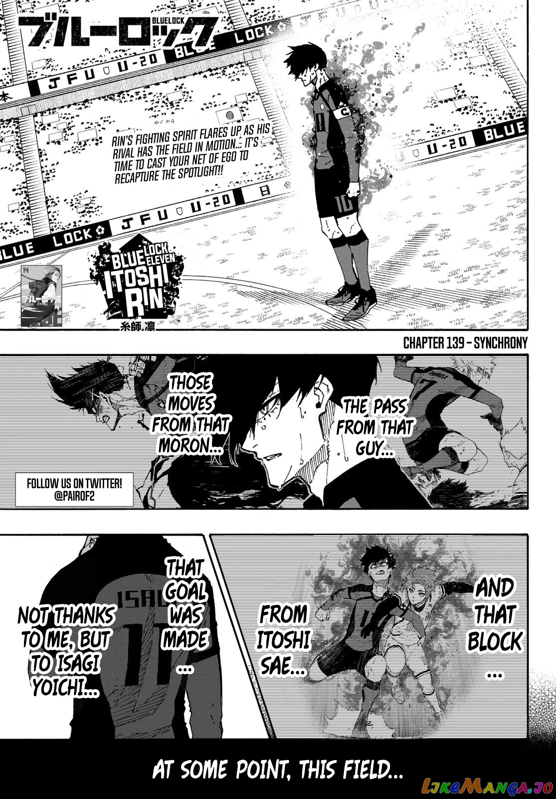 Blue Lock chapter 139 image 02